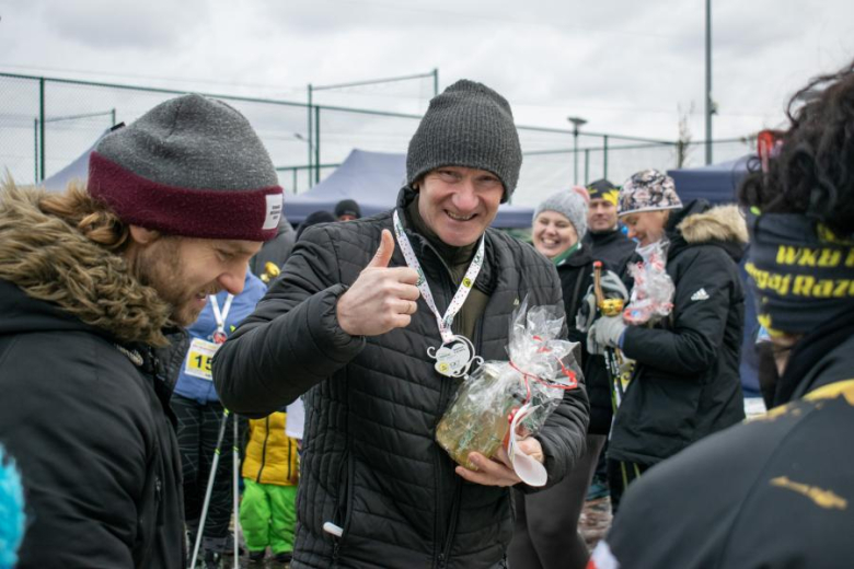 Biegacze kolejny raz rywalizowali podczas Biegu Walentynkowego w Wilkszynie