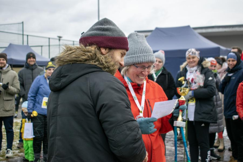 Biegacze kolejny raz rywalizowali podczas Biegu Walentynkowego w Wilkszynie
