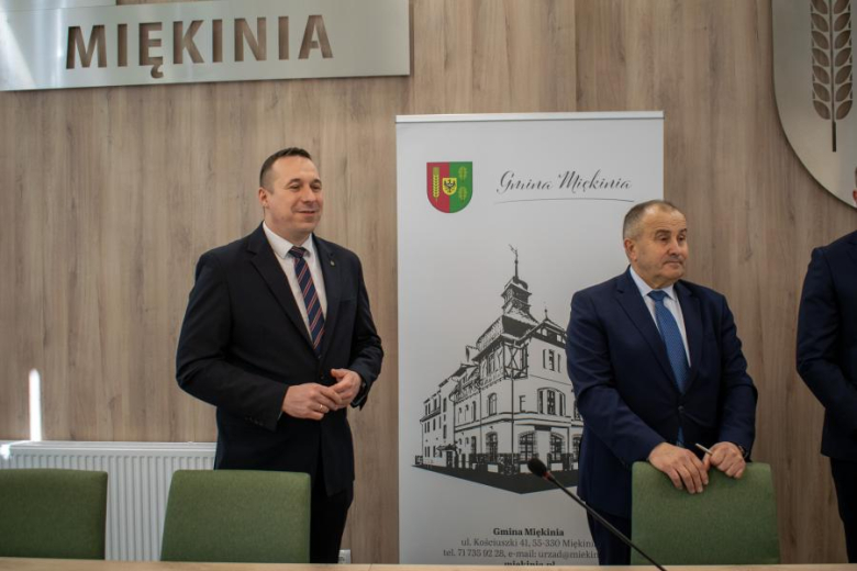 Podpisanie umowy na budowę oczyszczalni ścieków w gminie Miękinia