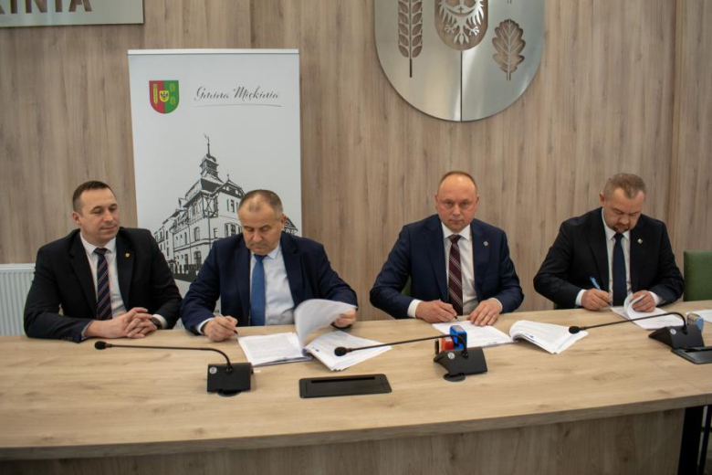 Podpisanie umowy na budowę oczyszczalni ścieków w gminie Miękinia