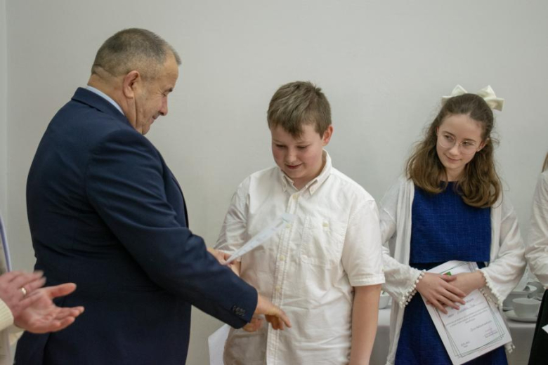 Wręczenie listów gratulacyjnych dla stypendystów