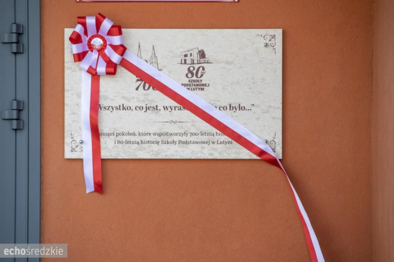 700-lecie Lutyni i 80-lecie miejscowej szkoły. Za nami uroczyste obchody