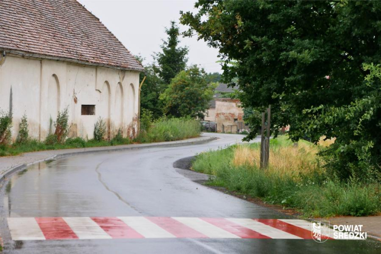 Dziś w Gmina Udanin odbył się odbiór zakończonych prac przy przebudowie dróg powiatowych
