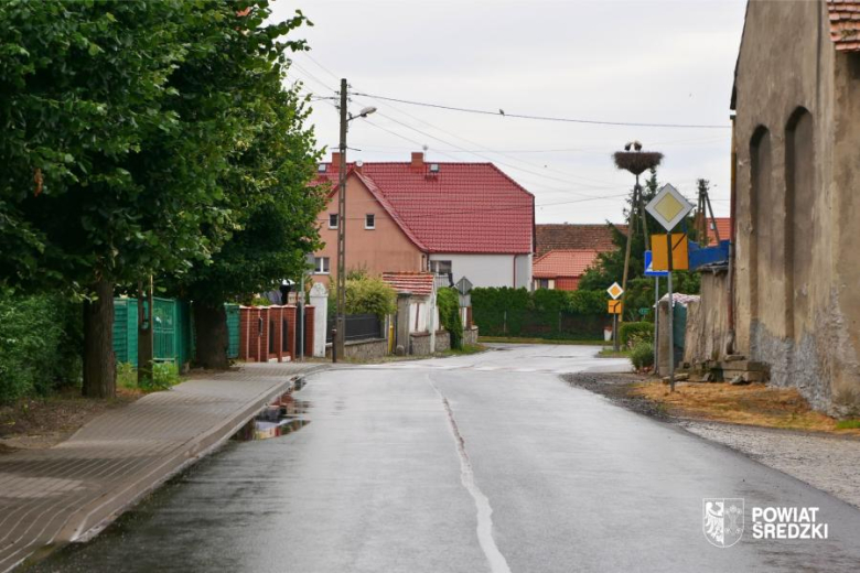 Dziś w Gmina Udanin odbył się odbiór zakończonych prac przy przebudowie dróg powiatowych