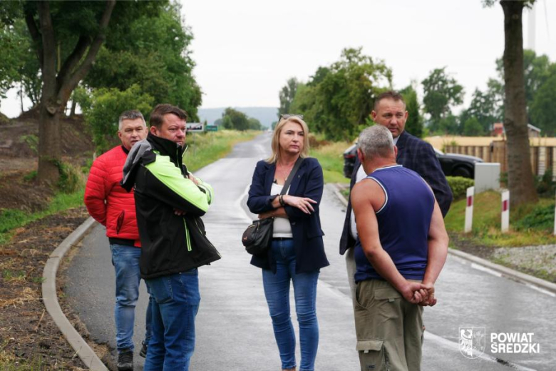 Dziś w Gmina Udanin odbył się odbiór zakończonych prac przy przebudowie dróg powiatowych