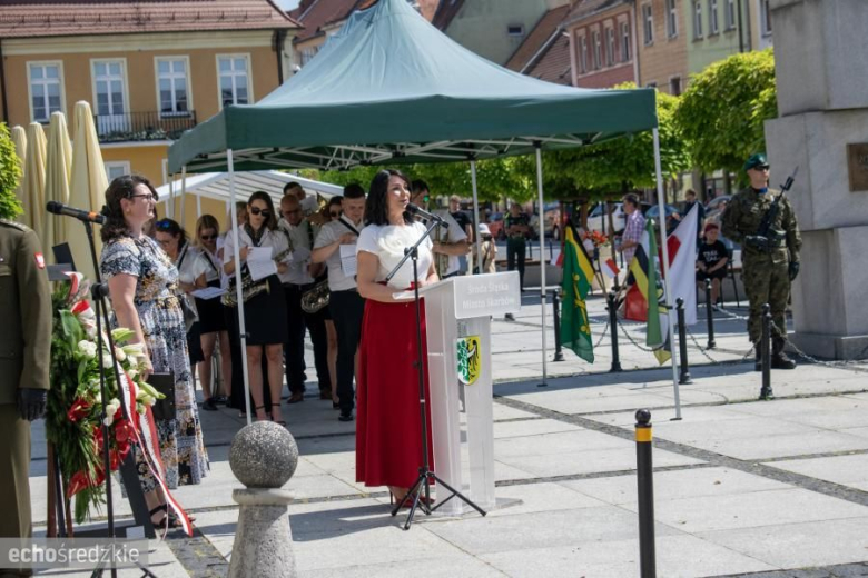 Patriotyczne obchody w Środzie Śląskiej