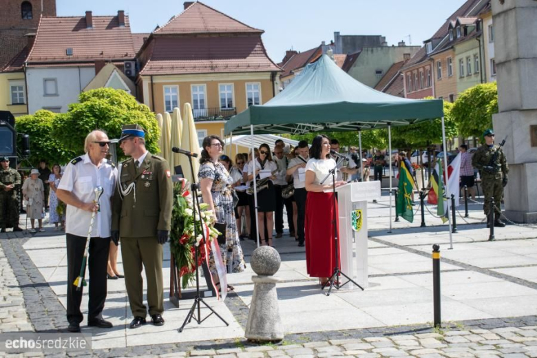 Patriotyczne obchody w Środzie Śląskiej
