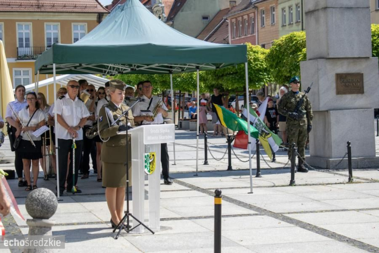 Patriotyczne obchody w Środzie Śląskiej