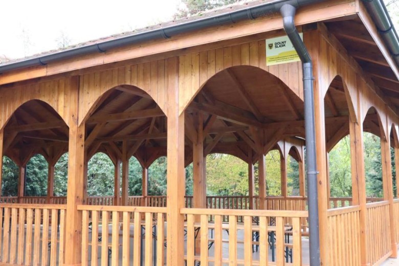 Otwarcie wiaty rekreacyjnej w Ujeździe Dolnym