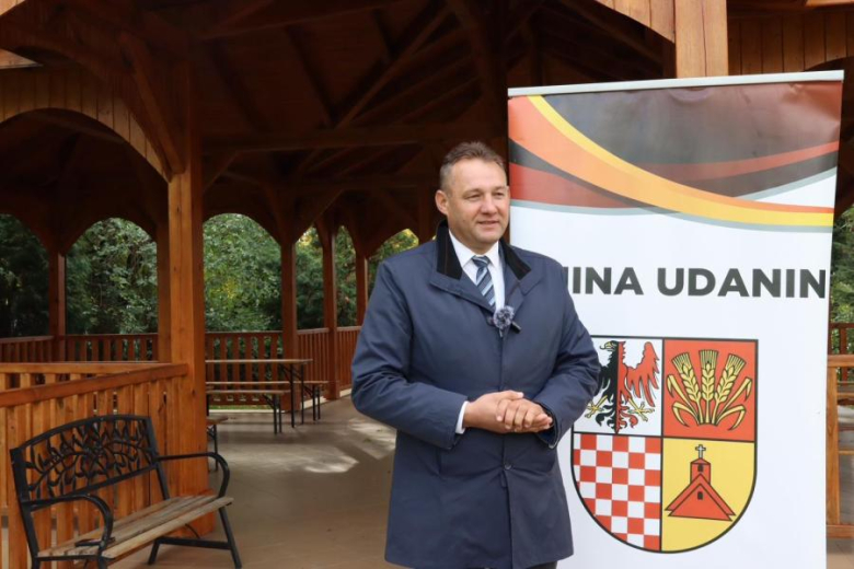 Otwarcie wiaty rekreacyjnej w Ujeździe Dolnym