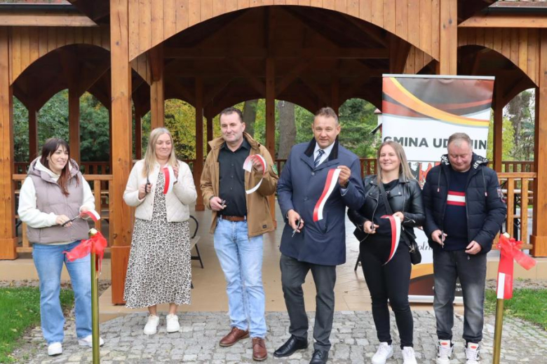 Otwarcie wiaty rekreacyjnej w Ujeździe Dolnym