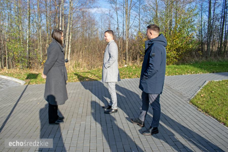 Nowa ścieżka wizytowana przez przedstawicieli Urzędu Miejskiego, samorządu i dewelopera