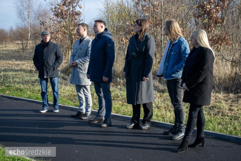 Nowa ścieżka wizytowana przez przedstawicieli Urzędu Miejskiego, samorządu i dewelopera