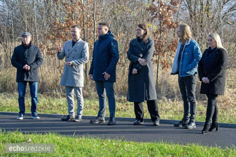 Nowa ścieżka wizytowana przez przedstawicieli Urzędu Miejskiego, samorządu i dewelopera