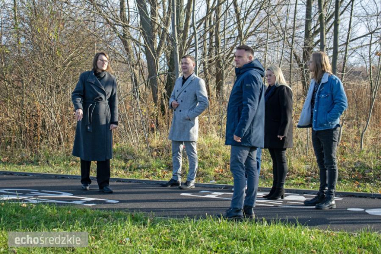Nowa ścieżka wizytowana przez przedstawicieli Urzędu Miejskiego, samorządu i dewelopera