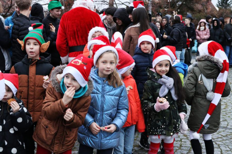 Uroczyste rozświetlenie świątecznej choinki