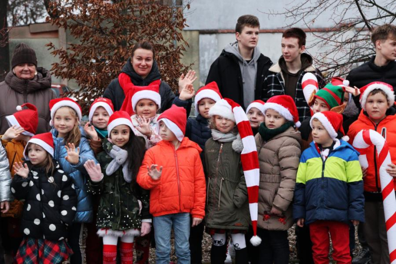 Uroczyste rozświetlenie świątecznej choinki