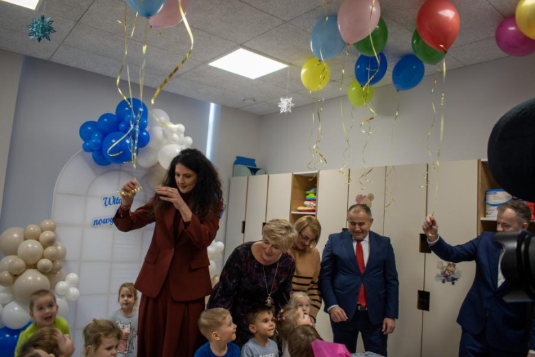 Rozbudowa żłobka w Lutyni zakończona