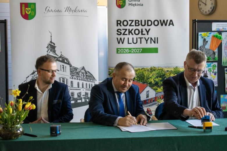 Podpisanie umowy z wykonawcą