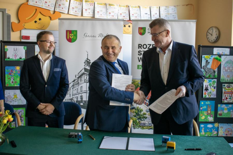 Podpisanie umowy z wykonawcą