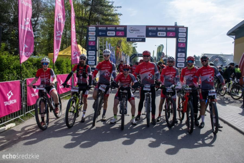 Setki uczestników na starcie Bike Maratonu