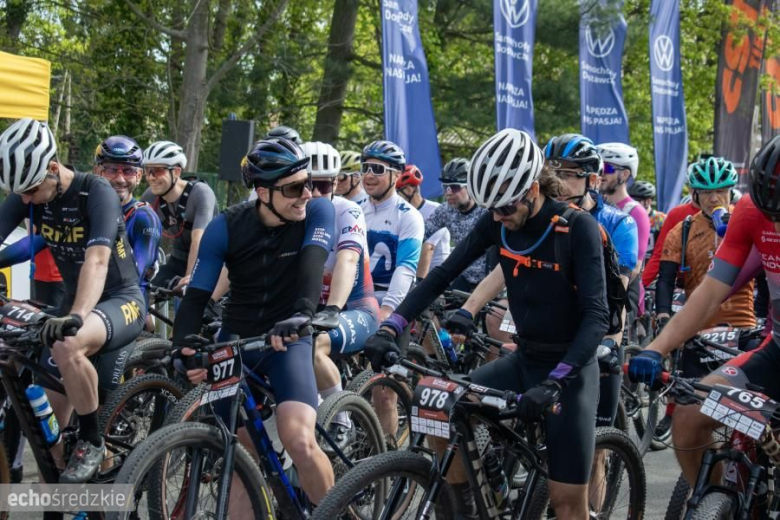 Setki uczestników na starcie Bike Maratonu
