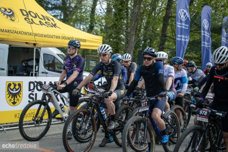 Setki uczestników na starcie Bike Maratonu