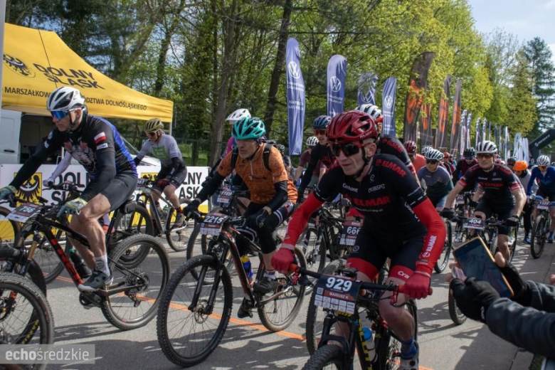 Setki uczestników na starcie Bike Maratonu