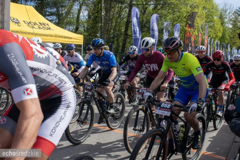 Setki uczestników na starcie Bike Maratonu
