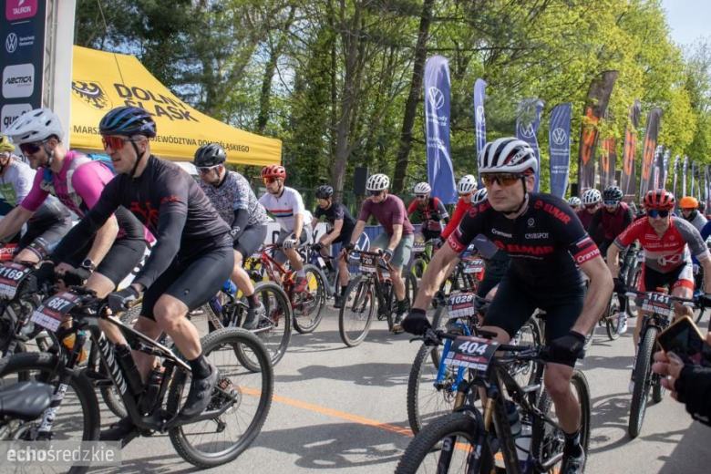 Setki uczestników na starcie Bike Maratonu