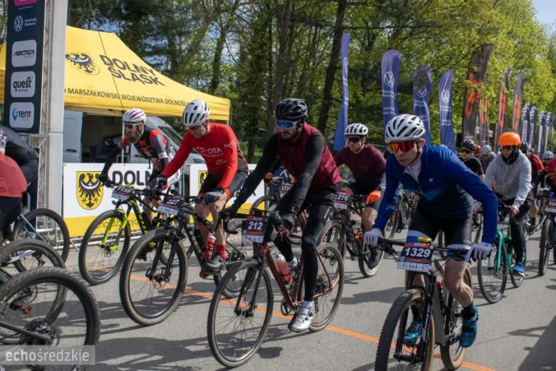 Setki uczestników na starcie Bike Maratonu