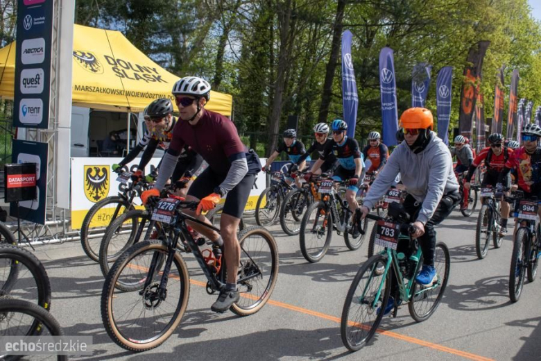 Setki uczestników na starcie Bike Maratonu