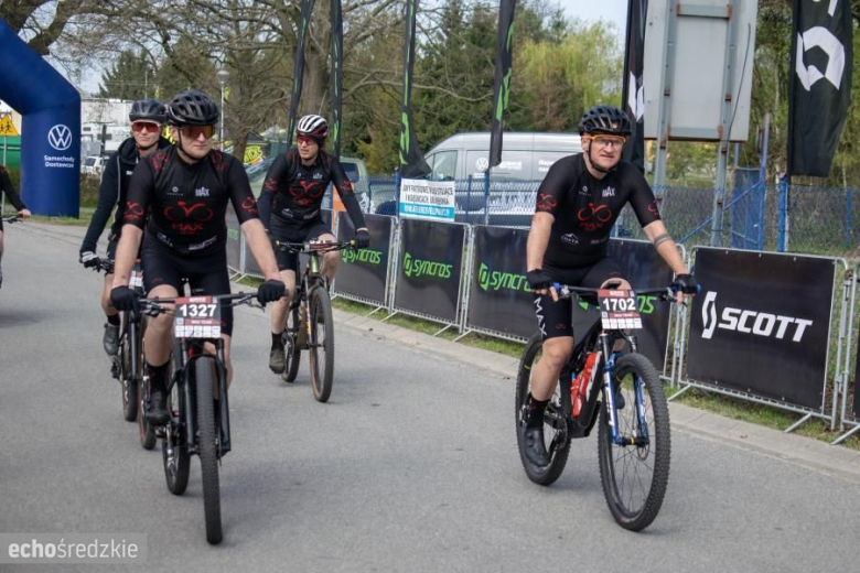 Setki uczestników na starcie Bike Maratonu