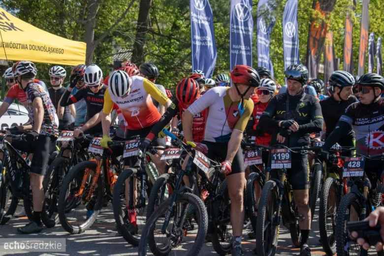 Setki uczestników na starcie Bike Maratonu