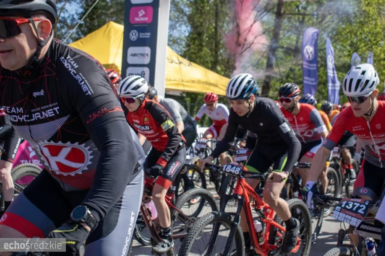 Setki uczestników na starcie Bike Maratonu