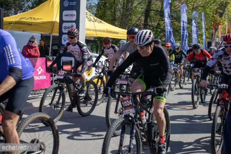 Setki uczestników na starcie Bike Maratonu