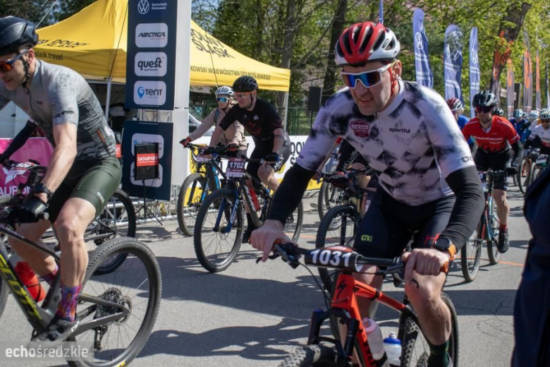 Setki uczestników na starcie Bike Maratonu