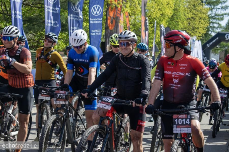 Setki uczestników na starcie Bike Maratonu