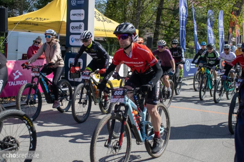 Setki uczestników na starcie Bike Maratonu