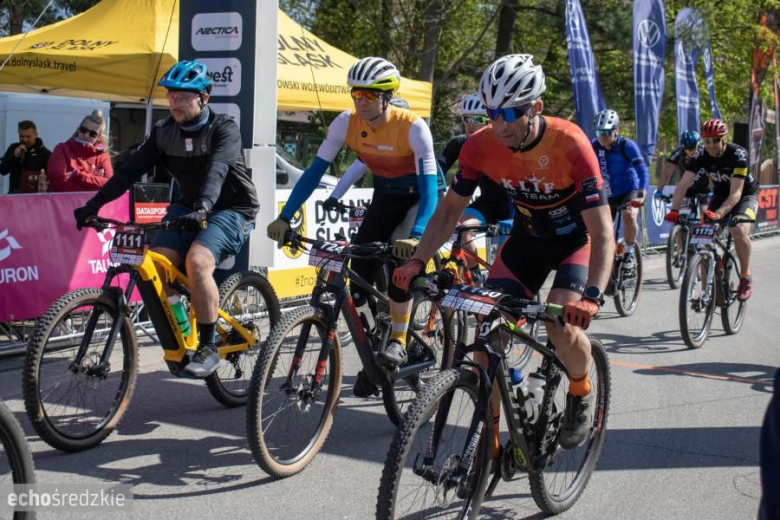 Setki uczestników na starcie Bike Maratonu