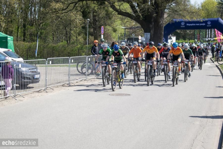 Setki uczestników na starcie Bike Maratonu