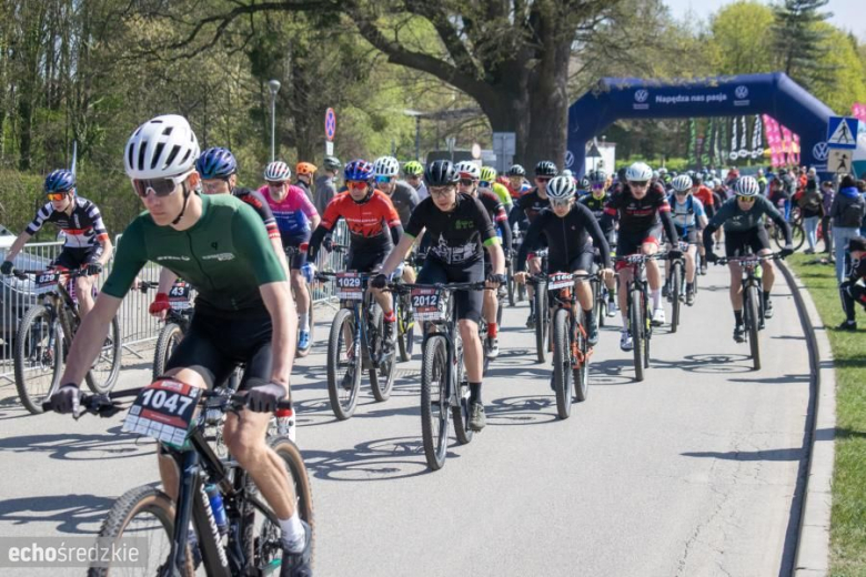 Setki uczestników na starcie Bike Maratonu