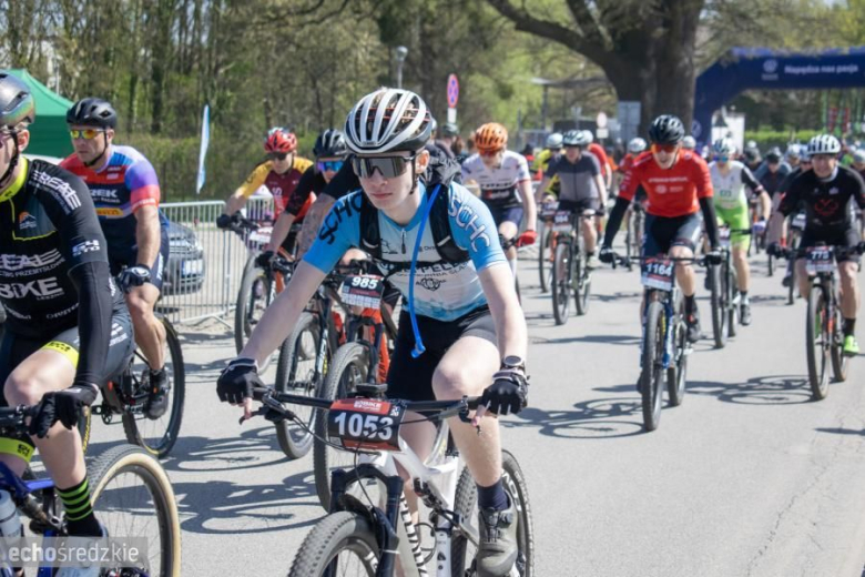 Setki uczestników na starcie Bike Maratonu