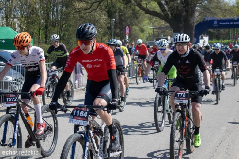 Setki uczestników na starcie Bike Maratonu