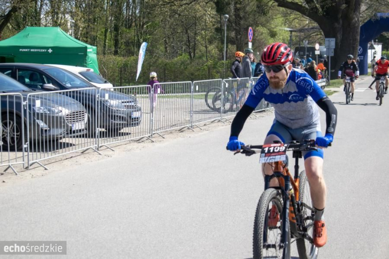 Setki uczestników na starcie Bike Maratonu