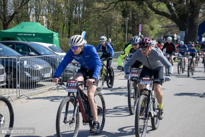 Setki uczestników na starcie Bike Maratonu