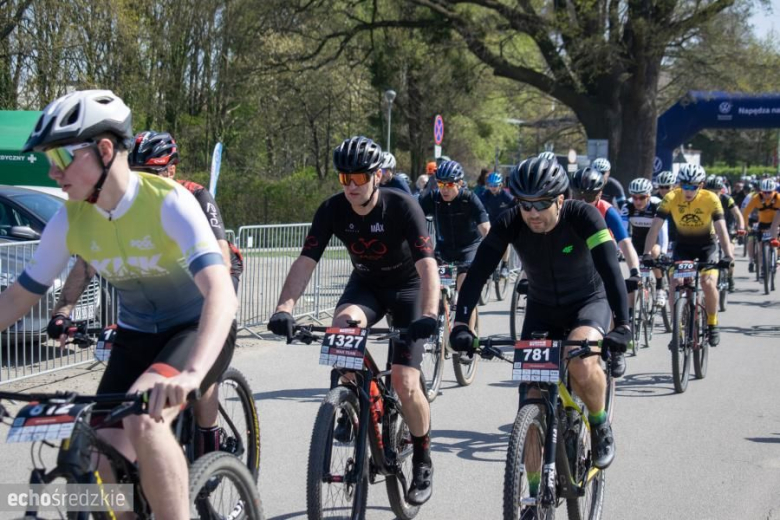 Setki uczestników na starcie Bike Maratonu