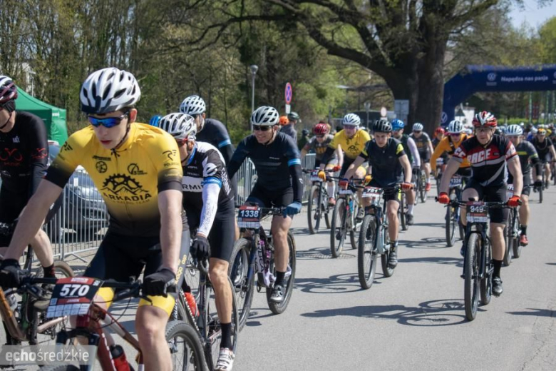 Setki uczestników na starcie Bike Maratonu