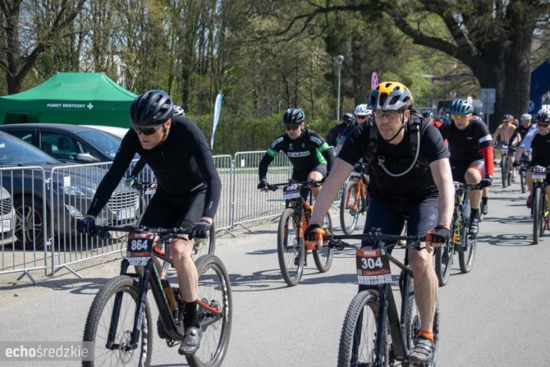 Setki uczestników na starcie Bike Maratonu