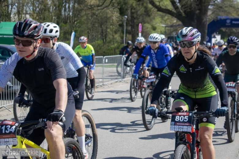 Setki uczestników na starcie Bike Maratonu